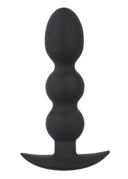 Korek plug analny zatyczka z kulkami koraliki 13cm Black Velvets