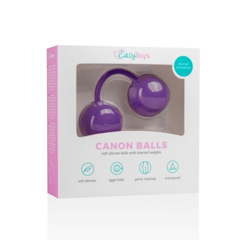 Kulki-Canon Balls Purple Easytoys