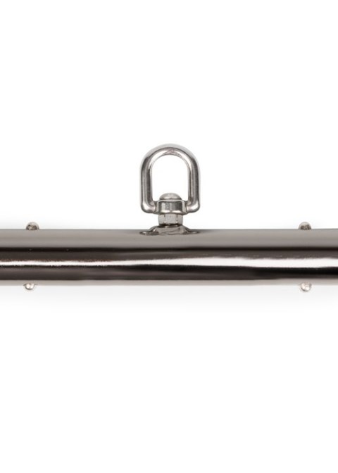 Kajdanki na drążki skórzane opaski wiązanie BDSM Easytoys