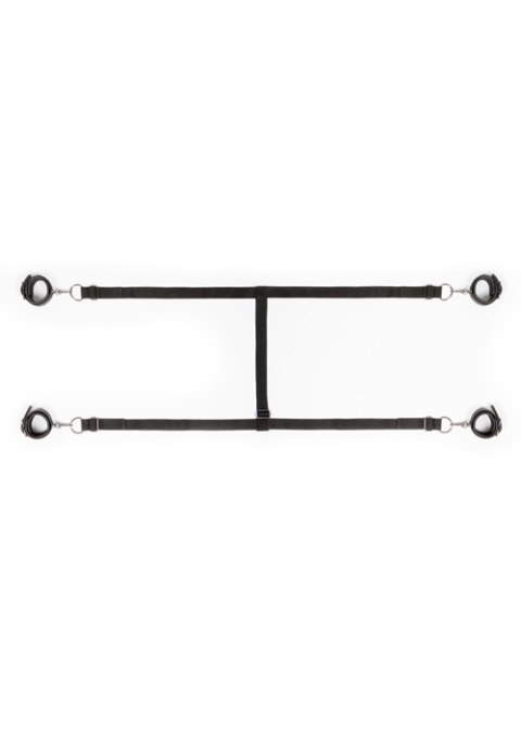 Zestaw pasy kajdanki przypięcie do łóżka materaca Easytoys