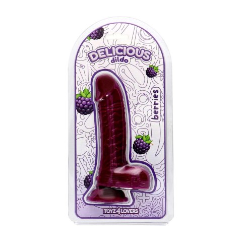 Dildo With The Scent Of Blackberries Toyz4lovers