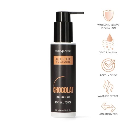Olio da Massaggio Pleasure Cioccolato 120 ml Lube4lovers