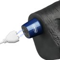 10.5" REAL SOFTEE Rechargeable TPE Vibrating Dildo(Black) Lovetoy