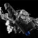 10.5" REAL SOFTEE Rechargeable TPE Vibrating Dildo(Black) Lovetoy