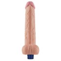 10.5" REAL SOFTEE Rechargeable TPE Vibrating Dildo(Flesh) Lovetoy