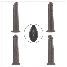 10'' Dual Layered Platinum Silicone Rotator Lovetoy
