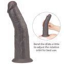 8.0'' Dual Layered Platinum Silicone Rotator Lovetoy