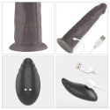 9.0'' Dual Layered Platinum Silicone Rotator Lovetoy