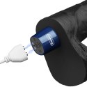 9" REAL SOFTEE Rechargeable TPE Vibrating Dildo(Black) Lovetoy