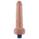 9" REAL SOFTEE Rechargeable TPE Vibrating Dildo(Flesh) Lovetoy