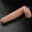 9" REAL SOFTEE Rechargeable TPE Vibrating Dildo(Flesh) Lovetoy