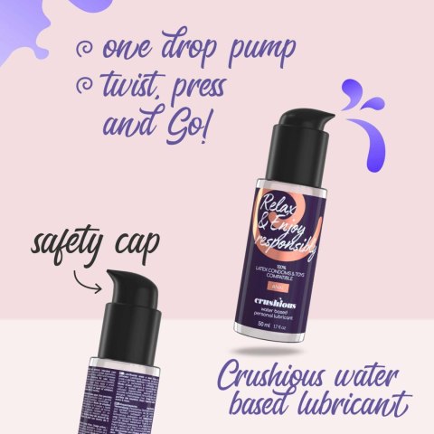 CRUSHIOUS ANAL USE LUBRICANT 50 ML Crushious