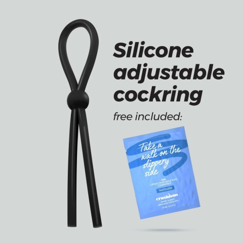 CRUSHIOUS BILLY THE RING SILICONE ADJUSTABLE PENIS RING Crushious