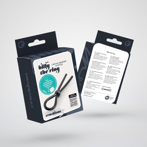 CRUSHIOUS BILLY THE RING SILICONE ADJUSTABLE PENIS RING Crushious
