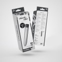CRUSHIOUS CLASSIC VIBE VIBRATOR SILVER Crushious