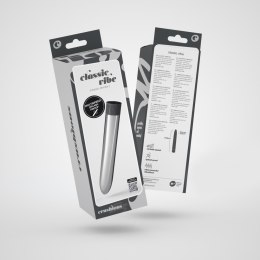 CRUSHIOUS CLASSIC VIBE VIBRATOR SILVER Crushious