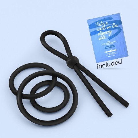CRUSHIOUS DALTONS SILICONE PENIS RING SET Crushious
