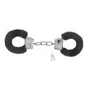 CRUSHIOUS DÉSIR NOIR HANDCUFFS SET + SATIN BLINDFOLD AND WARMING EFFECT LUBRICANT Crushious