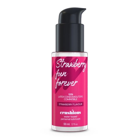CRUSHIOUS ME LO COMO VELCRO HANDCUFFS SET + SATIN BLINDFOLD AND STRAWBERRY KISSABLE LUBRICANT CRUSHIOUS Crushious