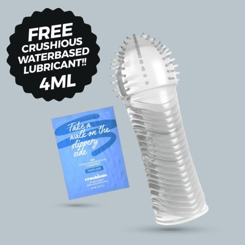CRUSHIOUS RIBBED PENIS SLEEVE Crushious