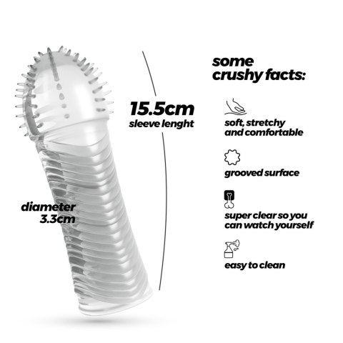 CRUSHIOUS RIBBED PENIS SLEEVE Crushious