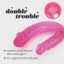 DOUBLE TROUBLE DOUBLE DILDO CRUSHIOUS PINK Crushious
