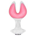 Gemoria Silicone Butt Plug - Dual Crescent (Glow-In-The-Dark) Lovetoy