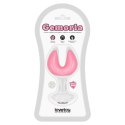 Gemoria Silicone Butt Plug - Dual Crescent (Glow-In-The-Dark) Lovetoy