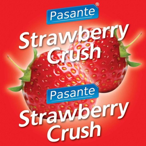 Pasante Strawberry Crush Condoms Bulk Packs 144 psc Pasante
