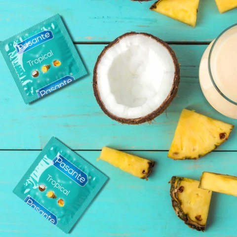Pasante Tropical Condoms Bulk Packs 144 pcs Pasante
