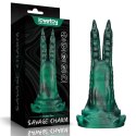 Savage Charm Double-Claw Vibrating Silicone Dildo Lovetoy