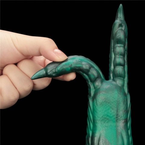 Savage Charm Double-Claw Vibrating Silicone Dildo Lovetoy