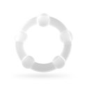 TRIPLE BEAD COCKRING SET CLEAR CRUSHIOUS Crushious