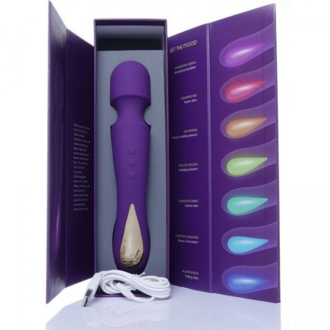 Masażer łechtaczki różdżka LED 7 trybów 23cm TOYJOY