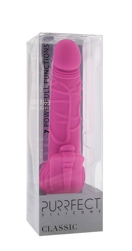 Wibrator realistyczny stymulacja łechtaczki różowy 17 cm Dream Toys