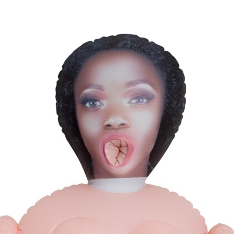 CRUSHIOUS ALICIA THE BOUNTY HUNTER EBONY INFLATABLE DOLL Crushious