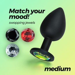 CRUSHIOUS CAMILEO REGULAR ANAL PLUG WITH 4 INTERCHANGEABLE JEWELS Crushious