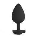 CRUSHIOUS CUORE SMALL ANAL PLUG WITH 4 INTERCHANGEABLE JEWELS Crushious