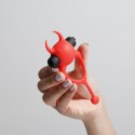 CRUSHIOUS DAEMON VIBRATING COCKRING RED Crushious