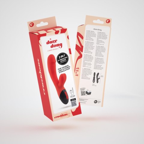 CRUSHIOUS DARE DONG RECHARGEABLE RABBIT VIBRATOR Crushious