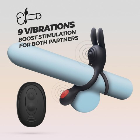 CRUSHIOUS DINGO DOUBLE VIBRATING RING WITH REMOTE CONTROL Crushious