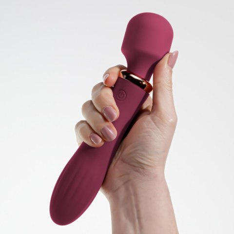 CRUSHIOUS DUAL MASSAGE WAND JINX RED WINE Crushious