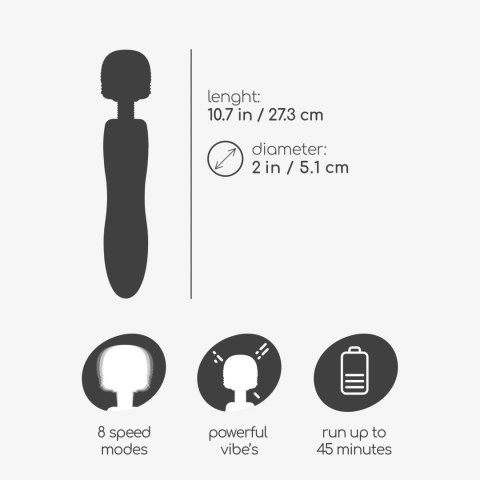 CRUSHIOUS HARLEQUIN BODY WAND MASSAGER Crushious