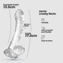 CRUSHIOUS HUDINI JELLY ANAL DILDO CLEAR Crushious
