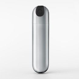 CRUSHIOUS IMOAN RECHARGEABLE VIBRATING BULLET SILVER Crushious
