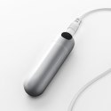 CRUSHIOUS IMOAN RECHARGEABLE VIBRATING BULLET SILVER Crushious