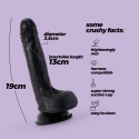 CRUSHIOUS INVIKTUS 7 LIQUID SILICONE DILDO BLACK Crushious