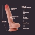 CRUSHIOUS INVIKTUS 7 LIQUID SILICONE DILDO FLESH Crushious