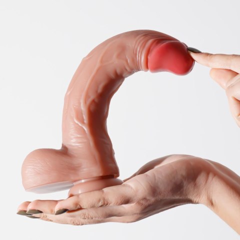 CRUSHIOUS INVIKTUS 9 LIQUID SILICONE DILDO FLESH Crushious