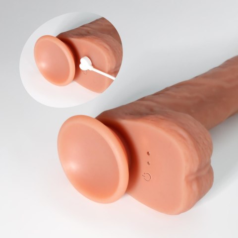 CRUSHIOUS INVIKTUS VIBE 8,5 LIQUID SILICONE VIBRATOR FLESH Crushious